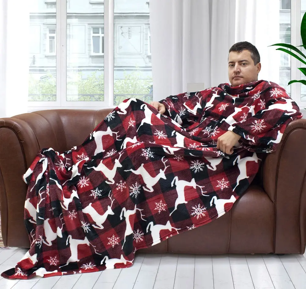 Сергей Косенко и пледы с рукавами
